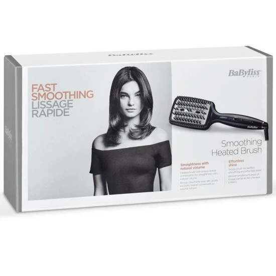 Angebote 😀 BaByliss Smoothing Heated Brush Glättbürste Mit Ionen-Technologie, HSB101E ✔️ 10 Angebote 😀 BaByliss Smoothing Heated Brush Glättbürste Mit Ionen-Technologie, HSB101E ✔️ – Bild 8