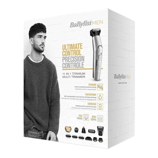 Beste Bewertungen von ✨ BaByliss MEN Multi-Purpose Trimmer Kit 11 In 1 Titanium With Nose Trimmer And Finishing Razor - 100% Waterproof 😉 11 Beste Bewertungen von ✨ BaByliss MEN Multi-Purpose Trimmer Kit 11 In 1 Titanium With Nose Trimmer And Finishing Razor - 100% Waterproof 😉 – Bild 9
