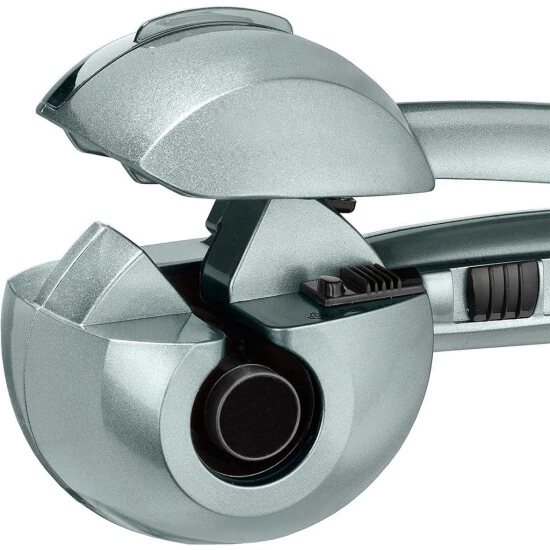 Billig 👏 BaByliss C1800E Autocurler Curl Secret Shine With Hydrotherm Steam Technology And Ceramic 🧥 Coating For Silky Curls, 3 Temperature Settings (190-230) For Every Hair Type, 28 Cm, 750 G, Blue ✨ 6 Billig 👏 BaByliss C1800E Autocurler Curl Secret Shine With Hydrotherm Steam Technology And Ceramic 🧥 Coating For Silky Curls, 3 Temperature Settings (190-230) For Every Hair Type, 28 Cm, 750 G, Blue ✨ – Bild 4