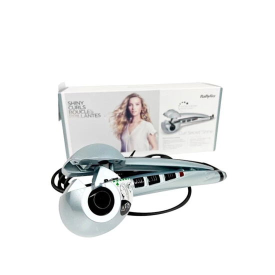 Billig 👏 BaByliss C1800E Autocurler Curl Secret Shine With Hydrotherm Steam Technology And Ceramic 🧥 Coating For Silky Curls, 3 Temperature Settings (190-230) For Every Hair Type, 28 Cm, 750 G, Blue ✨ 13 Billig 👏 BaByliss C1800E Autocurler Curl Secret Shine With Hydrotherm Steam Technology And Ceramic 🧥 Coating For Silky Curls, 3 Temperature Settings (190-230) For Every Hair Type, 28 Cm, 750 G, Blue ✨ – Bild 11
