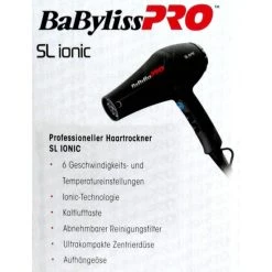 Am billigsten 🌟 BaByliss PRO BAB 5586E SL Ionic Haartrockner Schwarz Matt 😀 -Angebote Babyliss Store unnamed file 287
