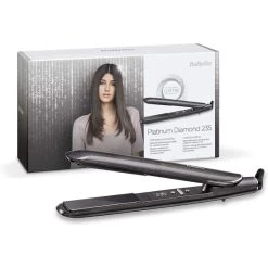 Top 10 🌟 BaByliss Platinum Diamond Glätteisen ST259E, Professioneller Haarglätter Mit Super-Ionen Technologie, Memory Funktion & Diamant-Keramik Platten 🧨