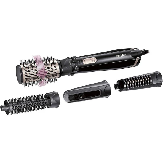 Neu ⭐ BaByliss AS200E Warmluftbürste Brush & Style 1000 Watt Ionic-Technologie Schwarz 🔔 3 Neu ⭐ BaByliss AS200E Warmluftbürste Brush & Style 1000 Watt Ionic-Technologie Schwarz 🔔