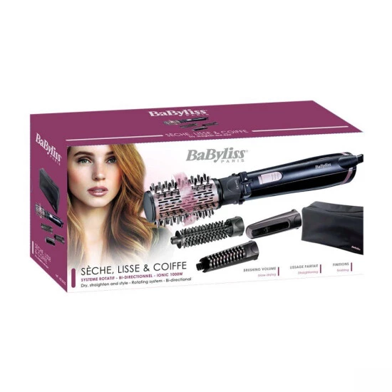 Neu ⭐ BaByliss AS200E Warmluftbürste Brush & Style 1000 Watt Ionic-Technologie Schwarz 🔔 11 Neu ⭐ BaByliss AS200E Warmluftbürste Brush & Style 1000 Watt Ionic-Technologie Schwarz 🔔 – Bild 9