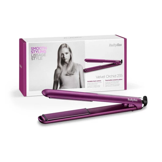 Bestes Angebot 🌟 BABYLISS Haarglätter Velvet Orchid 2513PE Keramikheizsystem, Temperatur (max) 235 °C, Anzahl Heizstufen 6, Lila ⭐ 4 Bestes Angebot 🌟 BABYLISS Haarglätter Velvet Orchid 2513PE Keramikheizsystem, Temperatur (max) 235 °C, Anzahl Heizstufen 6, Lila ⭐ – Bild 2