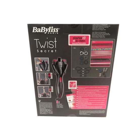 Rabatt 😉 Babyliss Haarstyler Twist Secret-Set Inkl. Accessoire-Sets Für Haar-, Kopf- Und Armschmuck, TW1100E ✨ 6 Rabatt 😉 Babyliss Haarstyler Twist Secret-Set Inkl. Accessoire-Sets Für Haar-, Kopf- Und Armschmuck, TW1100E ✨ – Bild 4