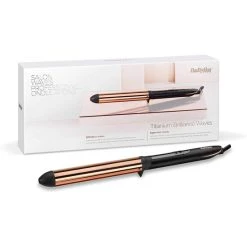 Neu ⭐ BaByliss Salon Brilliance Titanium Brilliance Waves, Lockenstab, Warm, 160 °C, 210 °C, 30 S, Schwarz, Bronze ✨ -Angebote Babyliss Store unnamed file 864